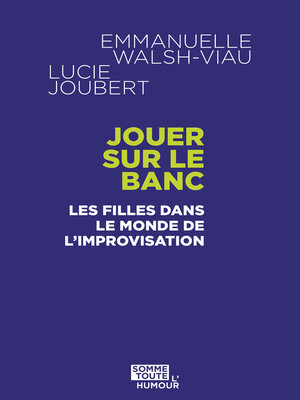 cover image of Jouer sur le banc